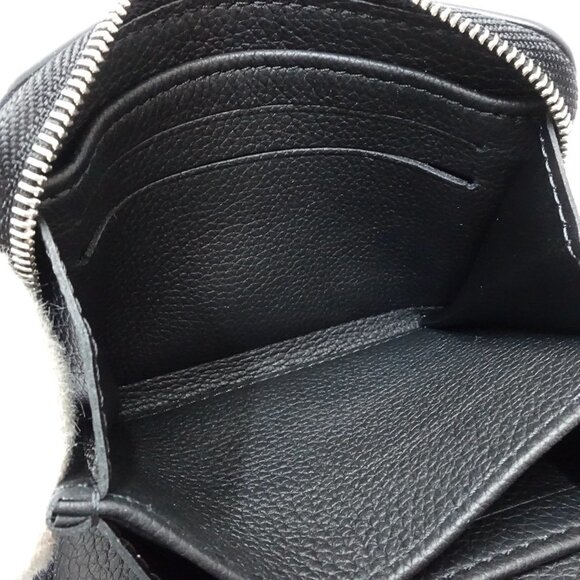 LOUIS VUITTON Black Leather Wallet - Picture 7 of 10